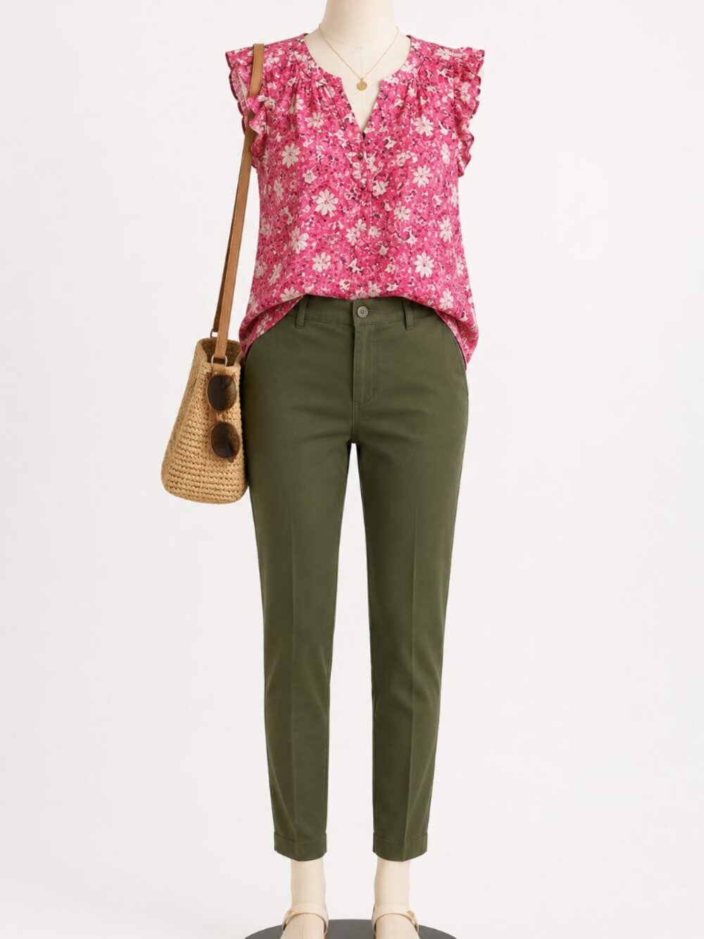 🌸 Lane Bryant Floral Flutter Sleeve Top 🌸